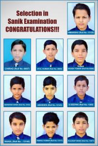 A Great Success in Sainik School Examinations: 10 students recorded their name in the success story